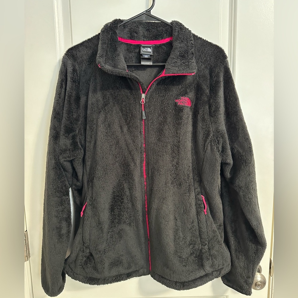 Black The North Face osito jacket